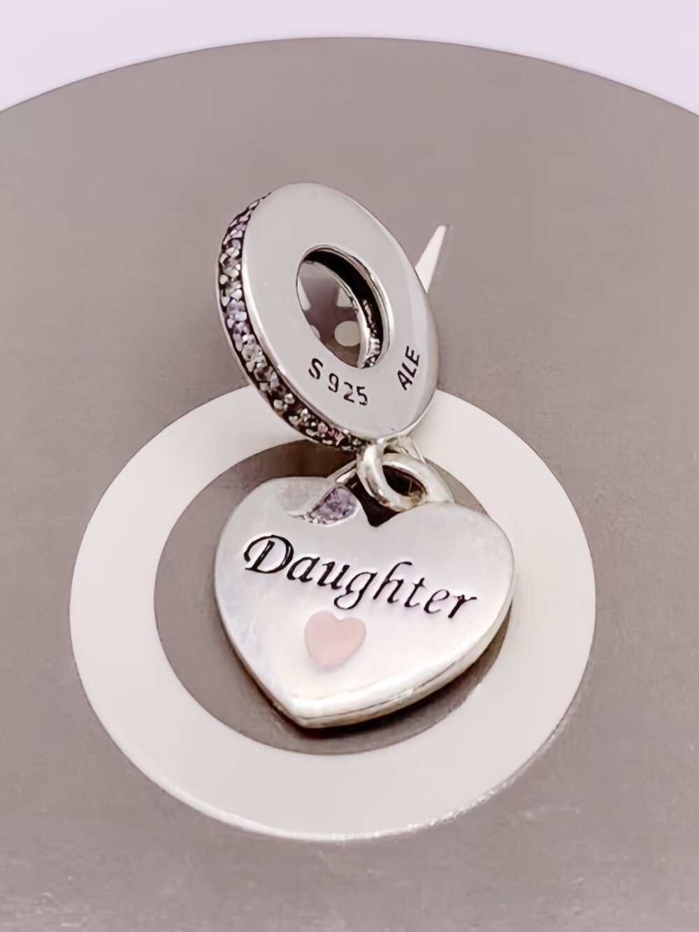 Pandora Daughter Heart Dangle Charm